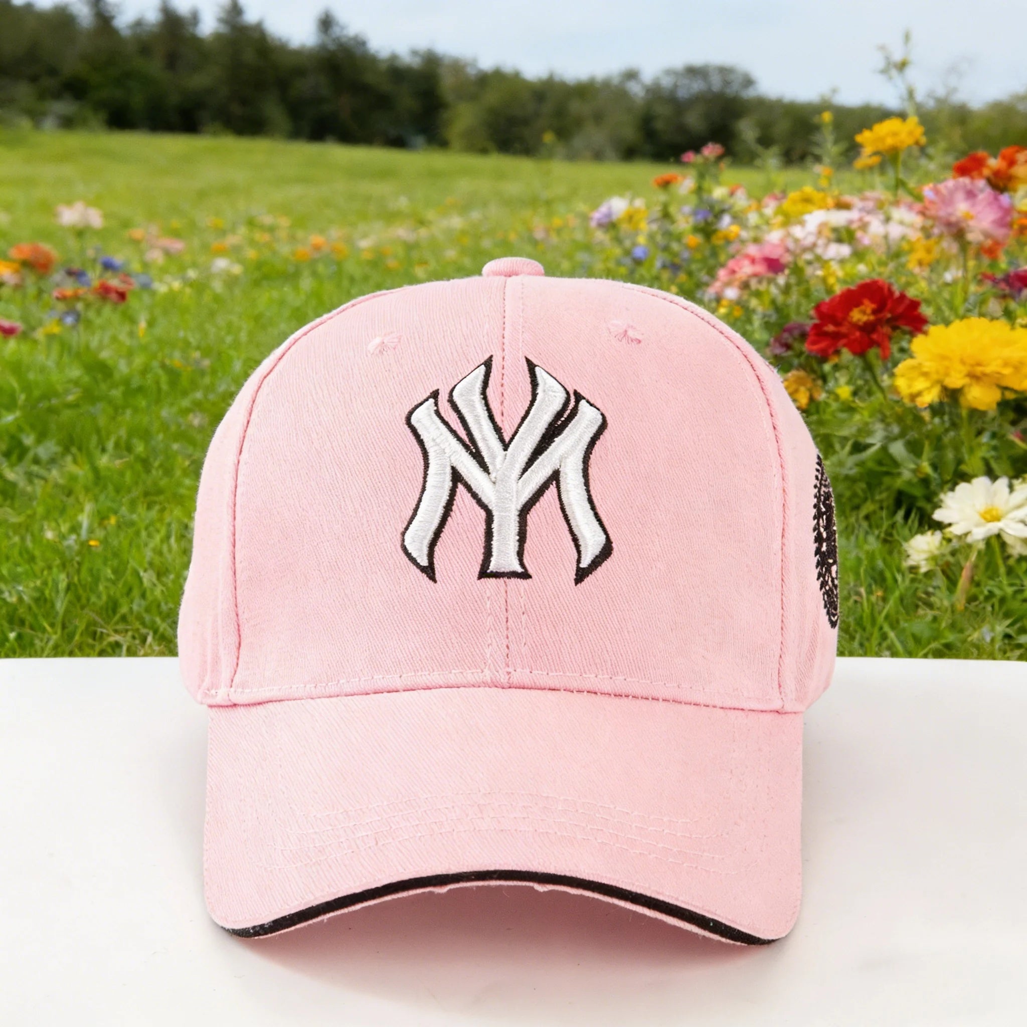 Casquette Baseball New York Rétro Ajustable - Logo Classique Badges Vintage Unisexe