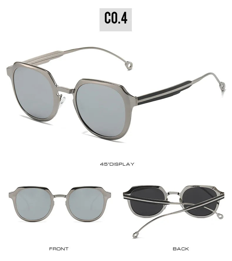 Gafas de sol Steampunk vintage de lujo - Moda retro punk unisex