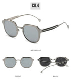 Gafas de sol Steampunk vintage de lujo - Moda retro punk unisex
