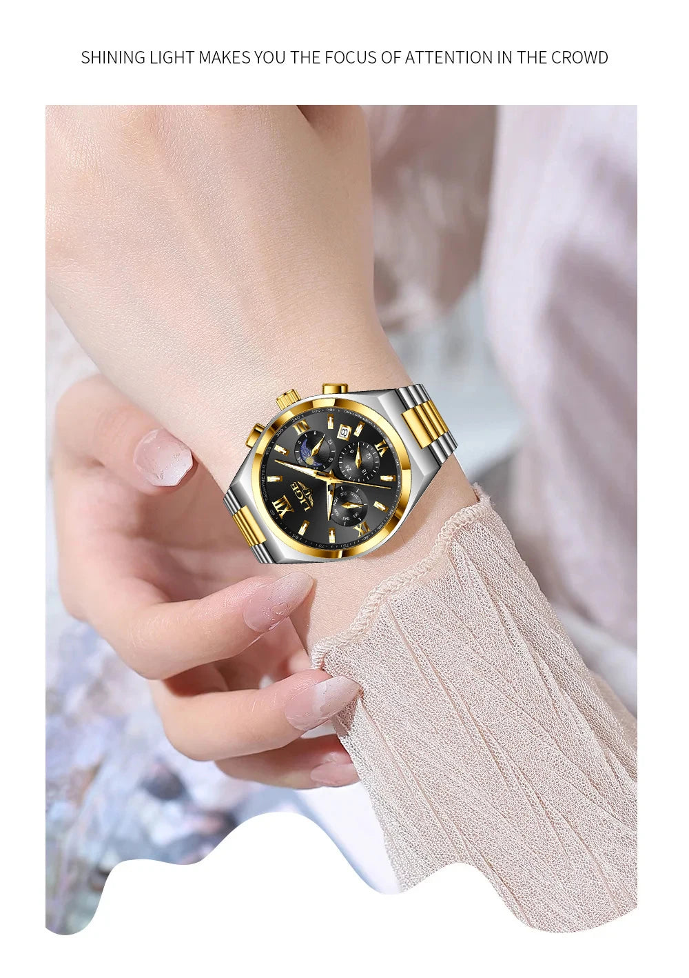 Montre Femme Minimaliste Luxury Waterproof — Casual Élégant
