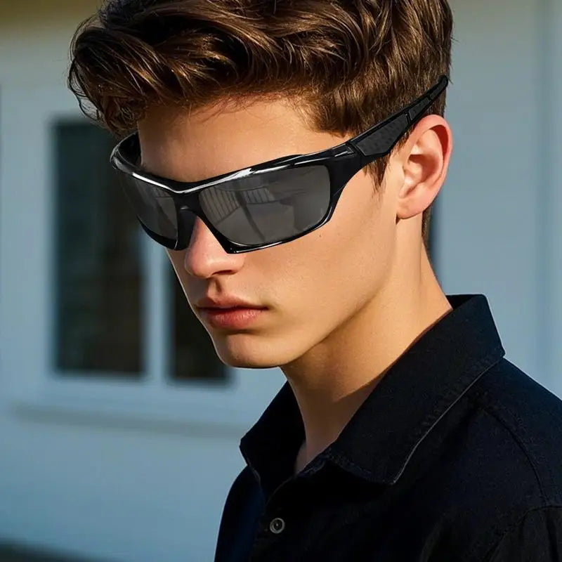 Lunettes de Soleil Homme Polarisées Sport — Protection Complète UV400