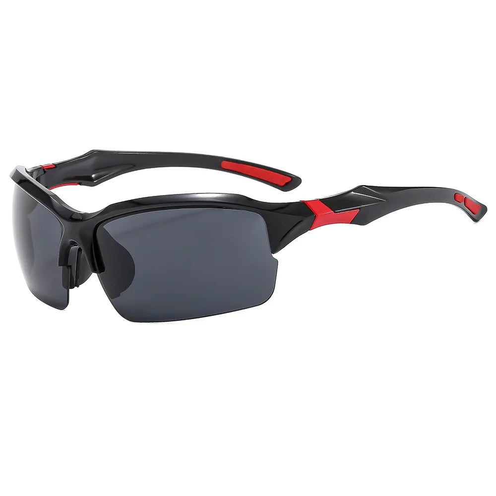 Lunettes de Soleil Sport Cyclisme Homme - Polarisées Légères Coupe-Vent