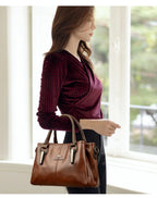 Sac à Main Cuir Souple Femme - Grand Cabas Luxury Épaule Crossbody