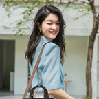 Bolso de Mano Mujer Gran Capacidad Lona — Bandolera Multifunción
