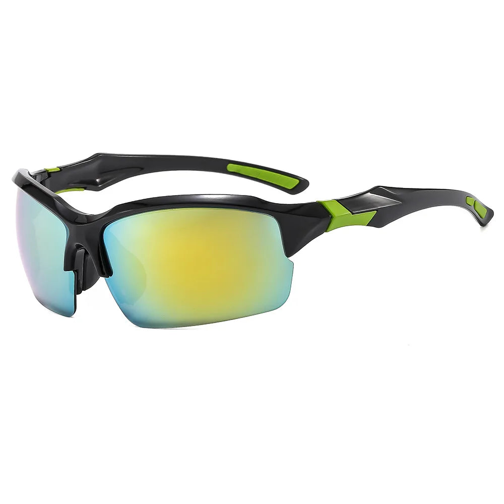 Lunettes de Soleil Sport Cyclisme Homme - Polarisées Légères Coupe-Vent