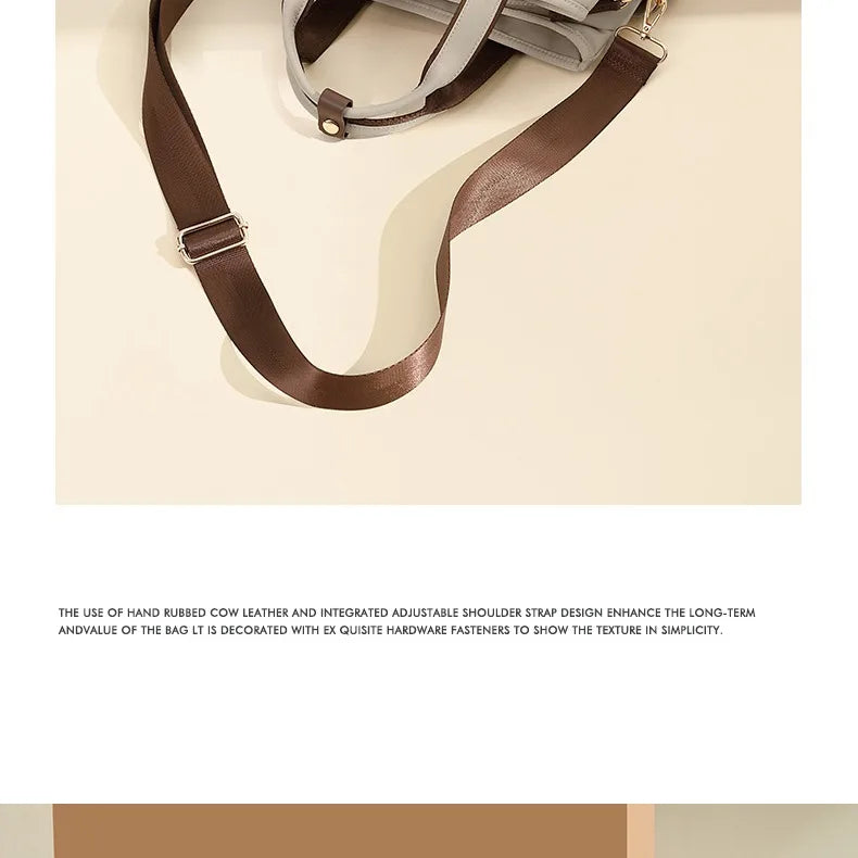 Bolso de Mano Mujer Gran Capacidad Lona — Bandolera Multifunción