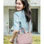 Bolso de Mano Mujer Gran Capacidad Lona — Bandolera Multifunción