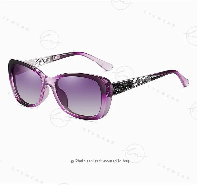 Lunettes de Soleil Femme Gradient Polarisées — Luxury UV400 FuturaTrend