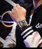 Montre Homme Sport Chronographe Waterproof — Quartz Multifonction 3ATM
