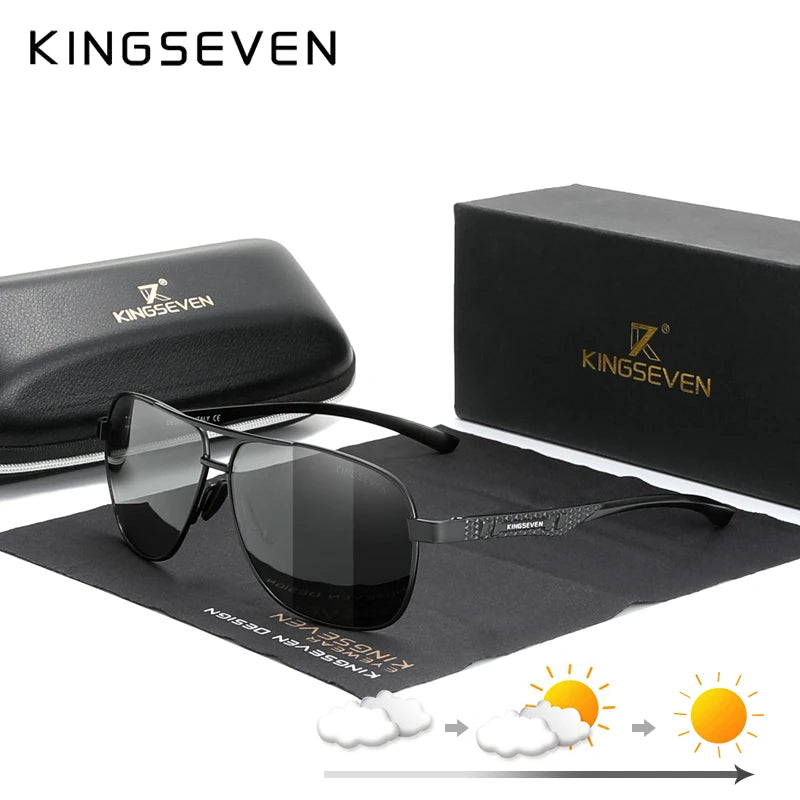Gafas de sol polarizadas para hombre de aluminio — UV400 HD Premium