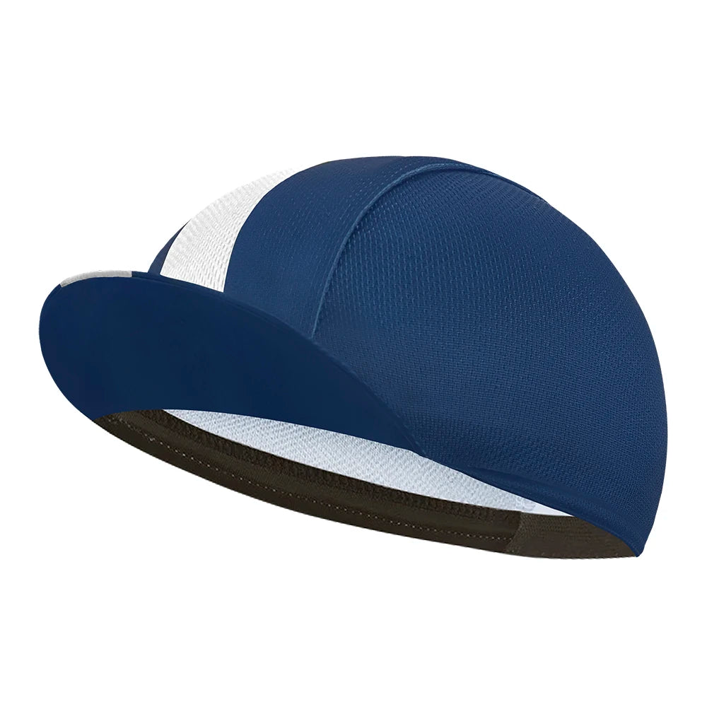 Casquette Cyclisme Classique Polyester - Absorption Transpiration Multicolore Unisexe Sport
