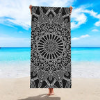 Serviette de Plage Bohème Microfibre - Séchage Rapide Multifonction Voyage