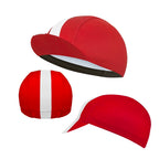 Casquette Cyclisme Classique Polyester - Absorption Transpiration Multicolore Unisexe Sport