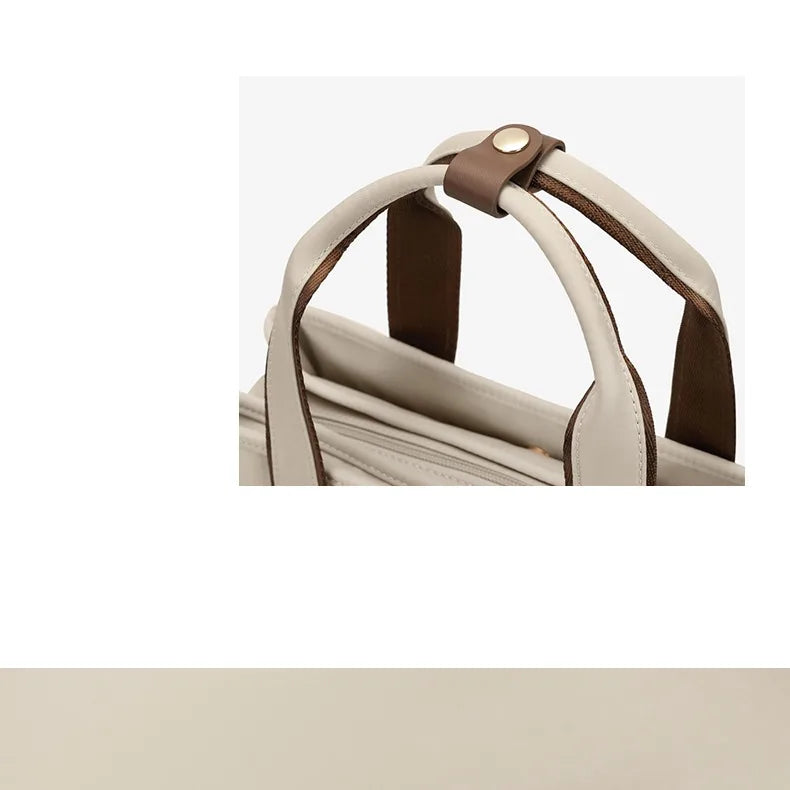 Bolso de Mano Mujer Gran Capacidad Lona — Bandolera Multifunción