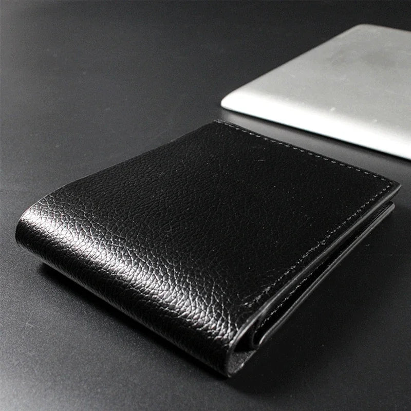 Portefeuille Homme Cuir Compact — Slim Business Minimaliste FuturaTrend