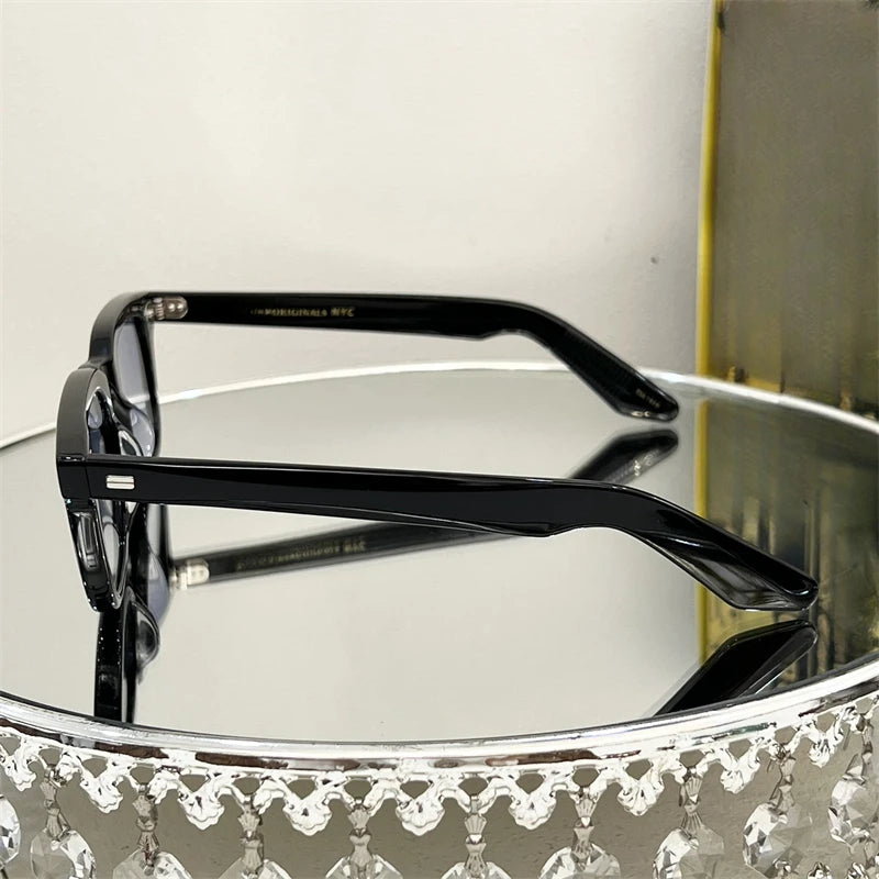 Lunettes de Soleil Carrées Acétate Unisexe — Luxury Moderne UV400