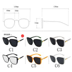 Gafas de sol clásicas para mujer — Diseño vintage UV400 elegante
