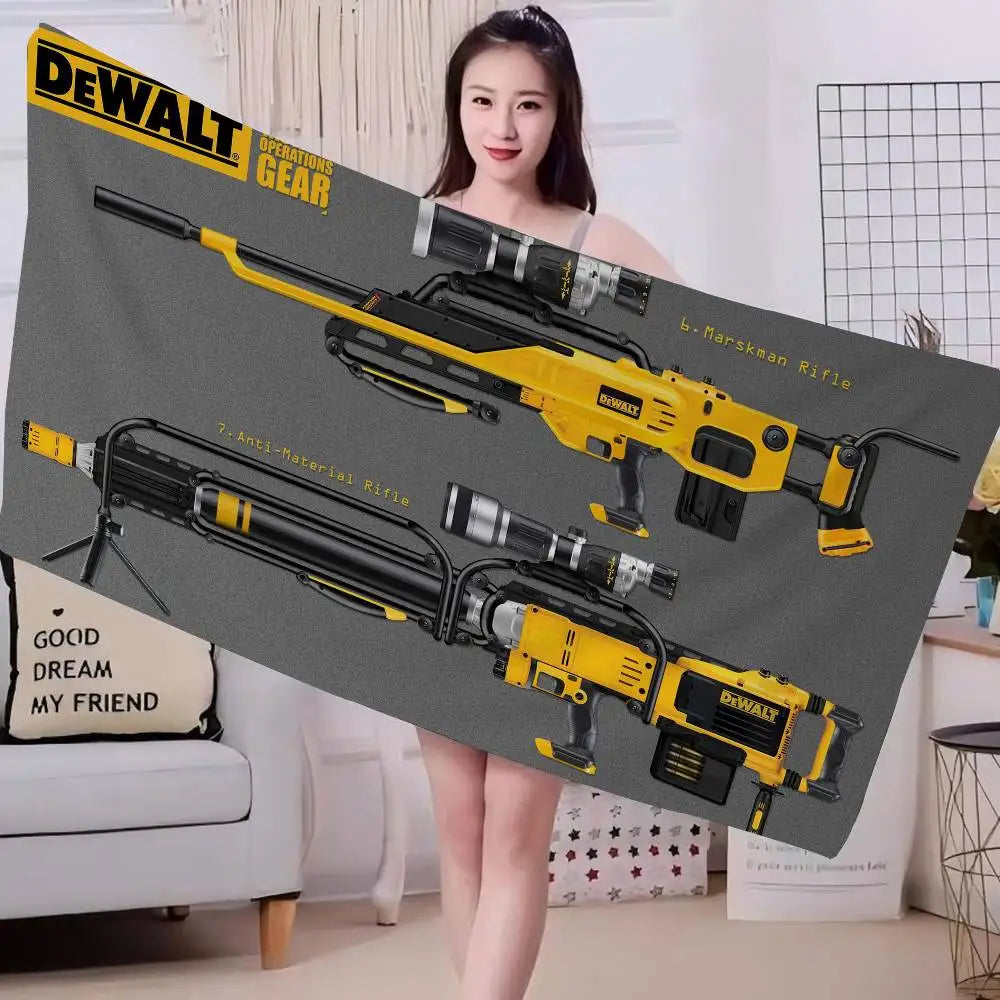 Grande Serviette de Plage Microfibre Séchage Rapide - Piscine Voyage Yoga Natation