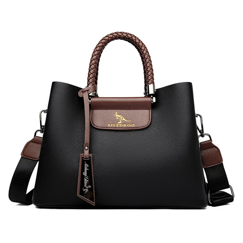 Sac à Main Femme Élégant — Poignée Unique Design Signature FuturaTrend