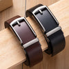 Men's Premium Designer Leather Belt — Luxury FuturaTrend Automatic Buckle