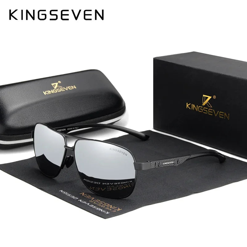 Gafas de sol polarizadas para hombre de aluminio — UV400 HD Premium