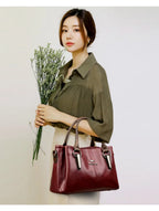 Sac à Main Cuir Souple Femme - Grand Cabas Luxury Épaule Crossbody