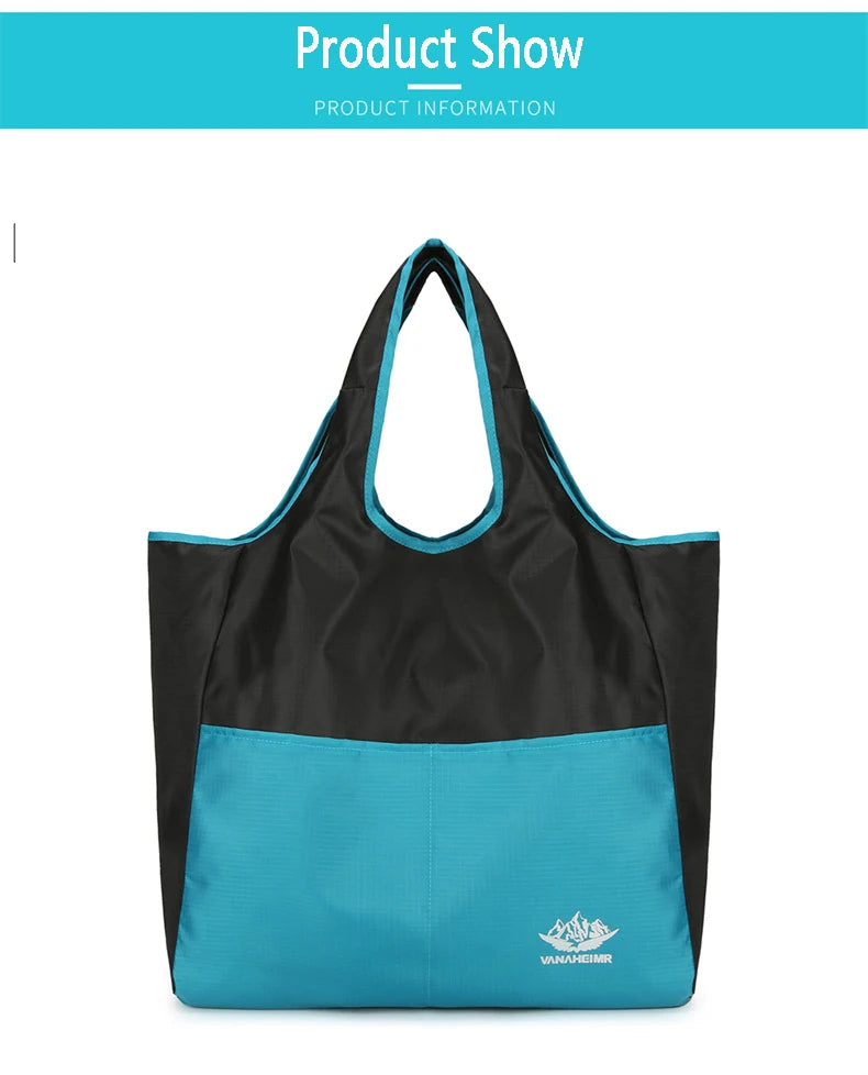 Sac Tote Plage Été Pliable Imperméable - Natation Gym Rangement Jouets Enfants