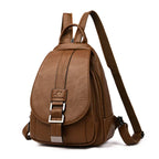 Sac à Dos Femme Cuir Marron – Sac École & Voyage Léger
