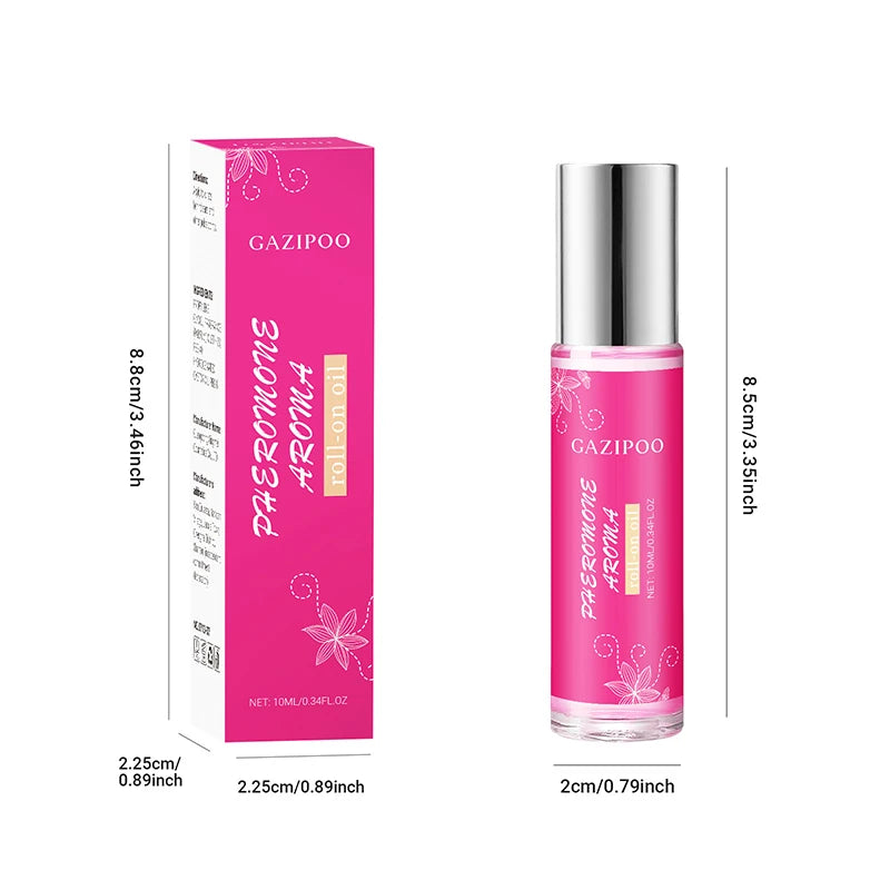 Parfum Femme Phéromones Roll-On — Jasmin Violette Musc Longue Durée