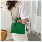 Bolso Negro Elegante — Doble Asa Bandolera Retro FuturaTrend