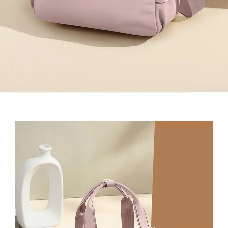 Bolso de Mano Mujer Gran Capacidad Lona — Bandolera Multifunción