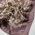 Foulard Femme Satin Imprimé — Collection Luxury 2026 FuturaTrend