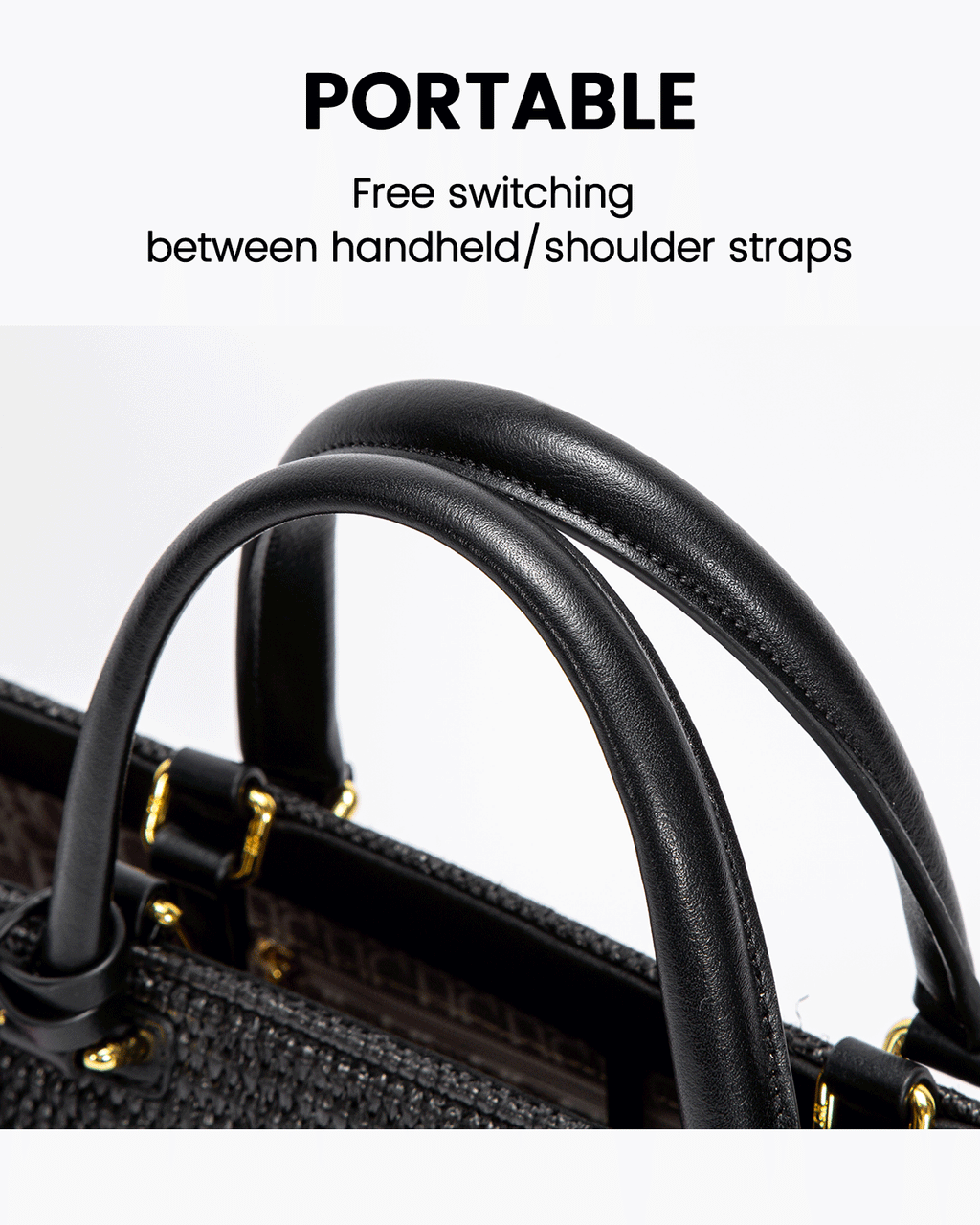 Sac Tote Femme CHCH 2024 Vacances Plage - Shopping Main Bucket Bag