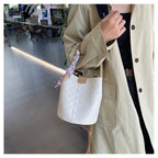 Bolso de hombro de cuero para mujer - Tote grande clásico de lujo