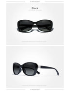 Gafas de sol polarizadas ovaladas KINGSEVEN para mujer — Gradiente UV400