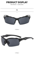 Lunettes Sport Cyclisme Polarisées UV400 — Légères & Coupe-Vent Unisexe