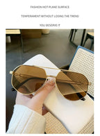 Lunettes de Soleil Aviateur Vintage — Designer Luxury UV400 Unisexe