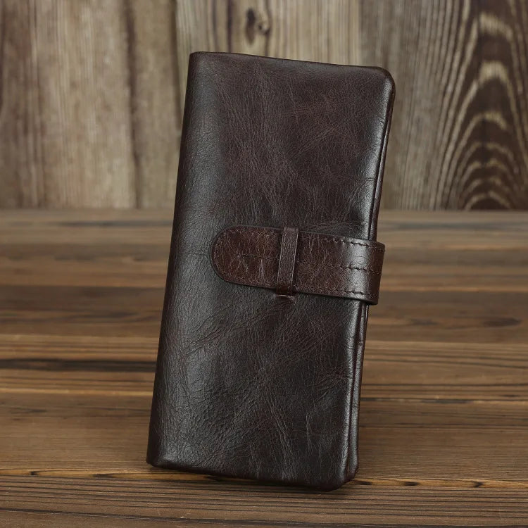 Portefeuille Cuir Véritable Premium — Unisexe Anti-Vol RFID FuturaTrend
