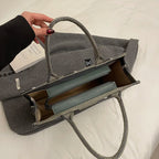 Sac de Plage Boho Fashion Grande Capacité - Tote Canvas Designer Été 2026