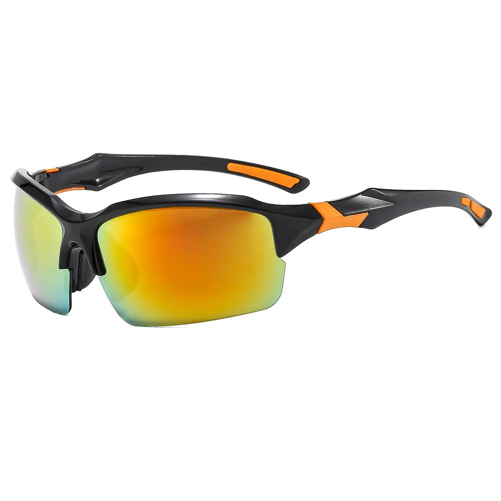 Lunettes de Soleil Sport Cyclisme Homme - Polarisées Légères Coupe-Vent