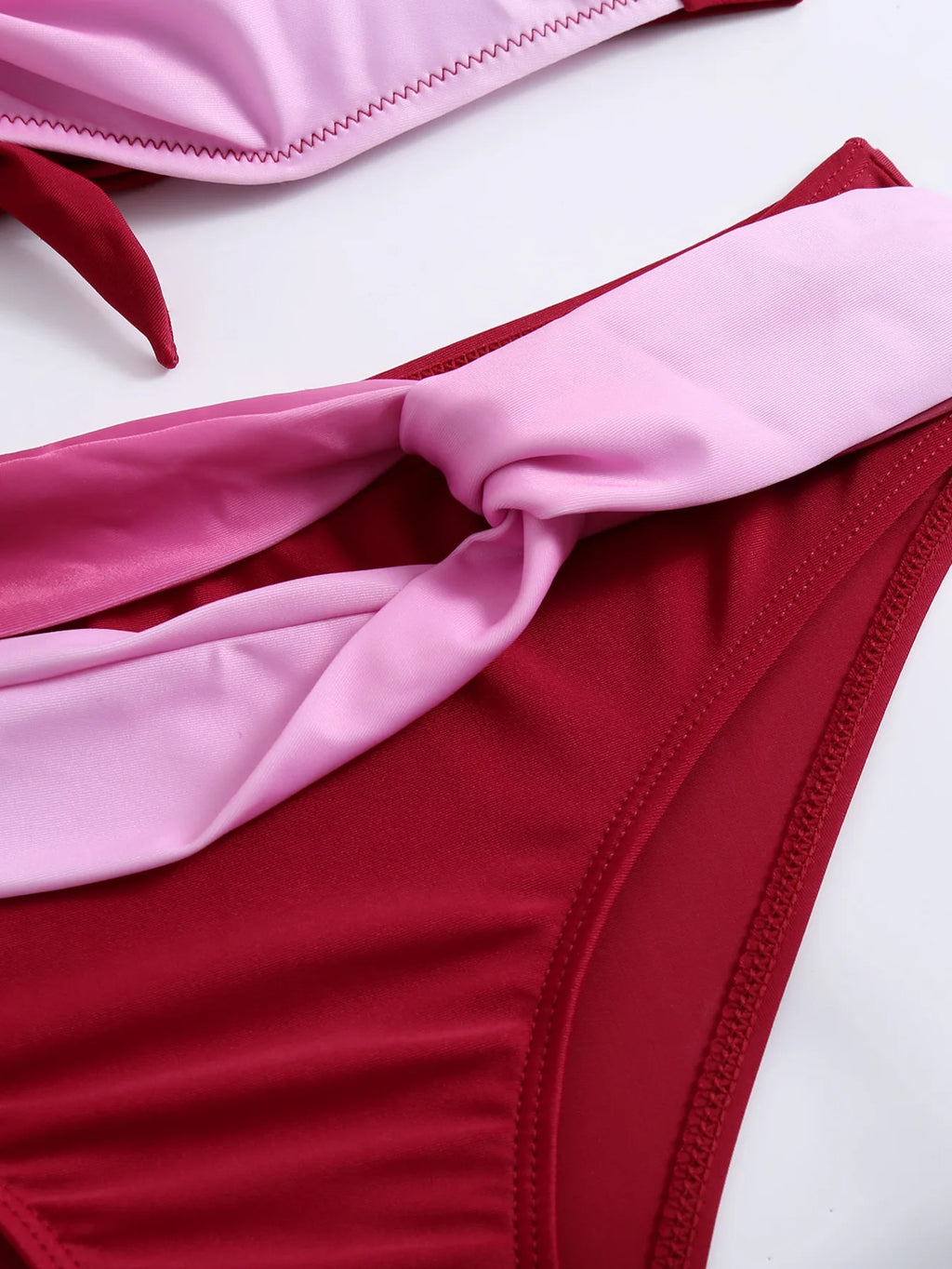 Bikini Femme Été Sexy Push-Up Dégradé - Maillot de Bain Brésilien Deux Pièces Plage