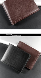 Portefeuille Homme Cuir Compact — Slim Business Minimaliste FuturaTrend