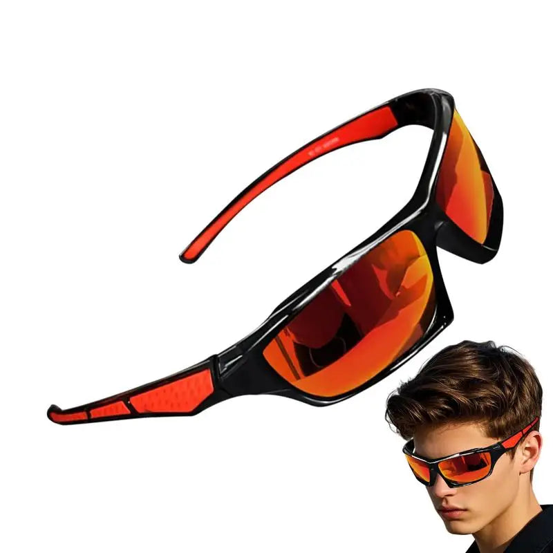 Gafas de sol polarizadas deportivas para hombre — Protección UV400 completa