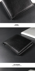 Portefeuille Homme Cuir Compact — Slim Business Minimaliste FuturaTrend