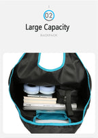 Foldable Waterproof Summer Beach Tote Bag - Swimming, Gym, Children's Toy Storage