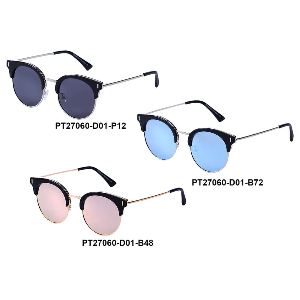 LATINA | Women Round Cat Eye Fashion Sunglasses-3