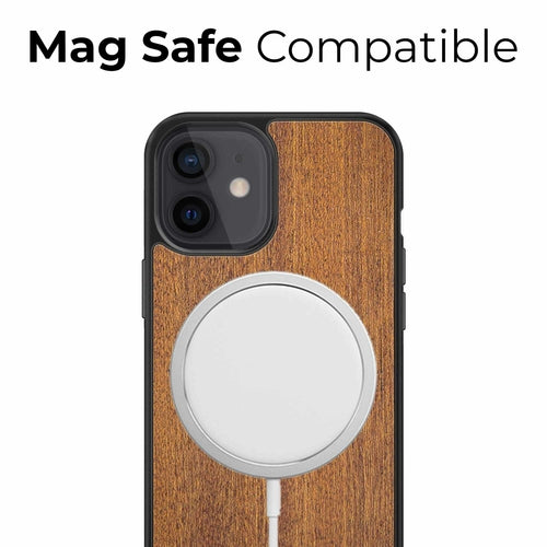 Coque iPhone Bois Compass - Protection Premium Écologique Gravée