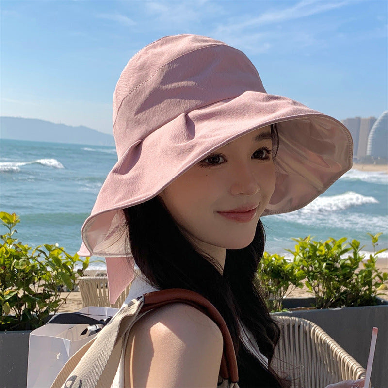 Foldable Sun Hat Wide Brim Anti-UV — Women's Summer 2026