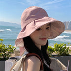 Foldable Sun Hat Wide Brim Anti-UV — Women's Summer 2026