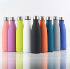 Stainless Steel Insulated Mug Flask — Premium Soft-Touch Surface Coffee & Tea